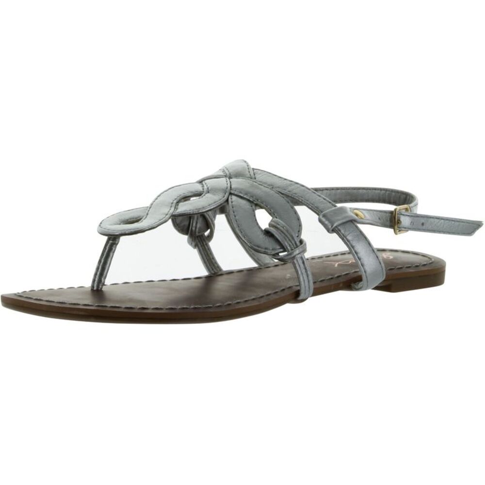 Gomax BERDINE-80 Silver Womens sandals 6.5 NEW